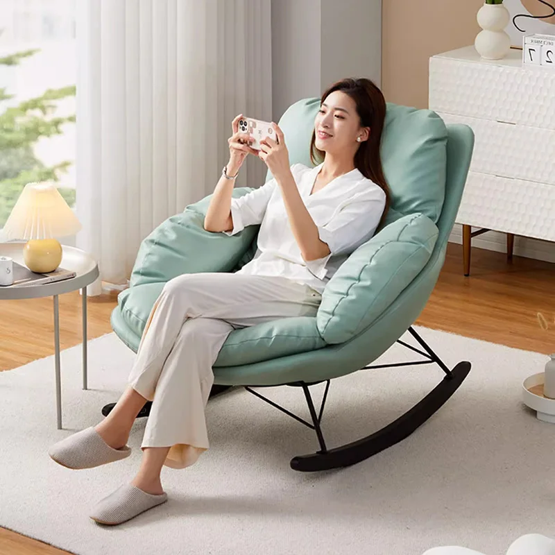 Recliner Armchair Chairs Room Rocking Salon Adults Designer Chairs Modern Lazy Sofa Muebles Para El Hogar Luxury Furniture