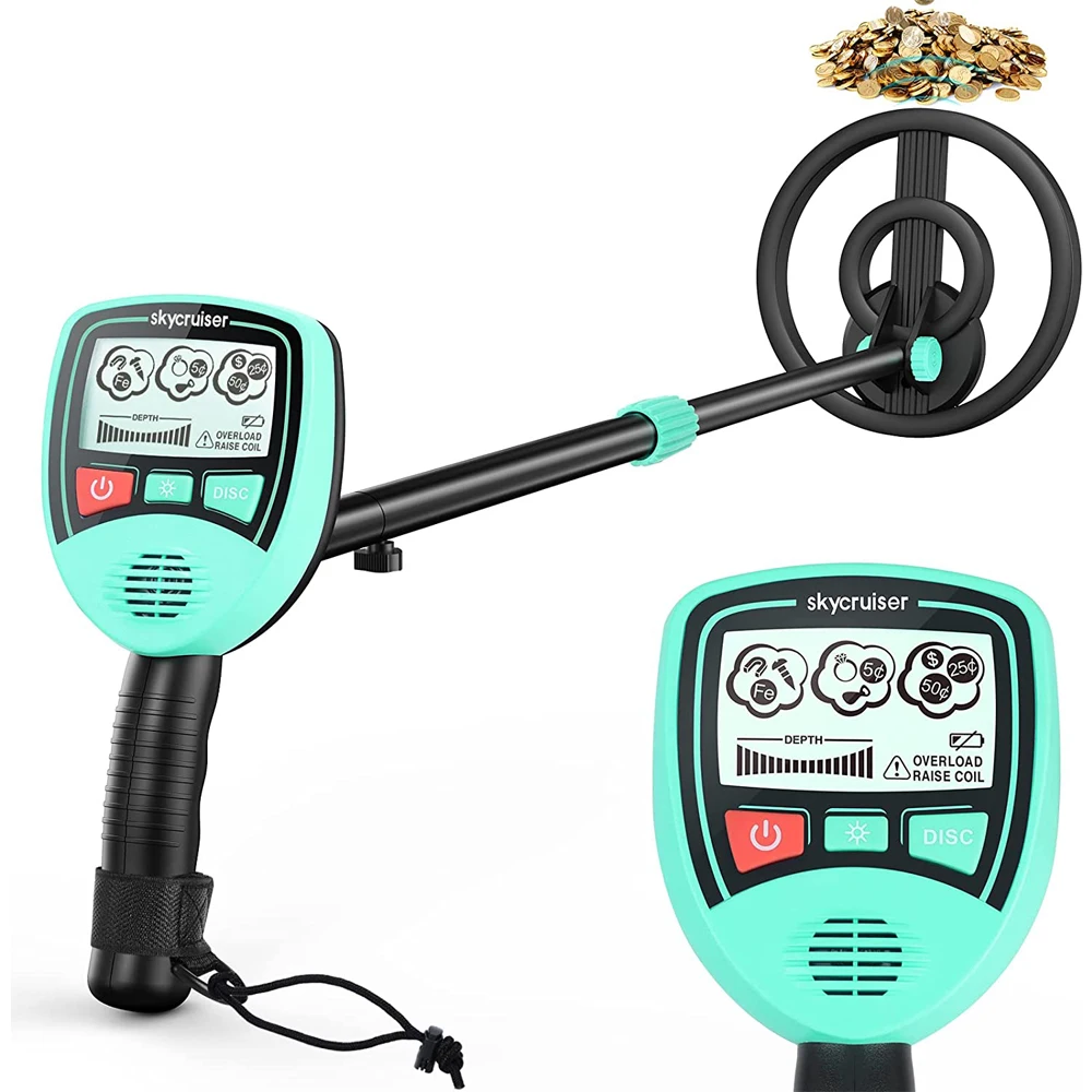 Kid Christmas Toys Gifts  Lightweight Handheld Children Metal Detector Gold Digger Treasure Hunter Tracker Seeker