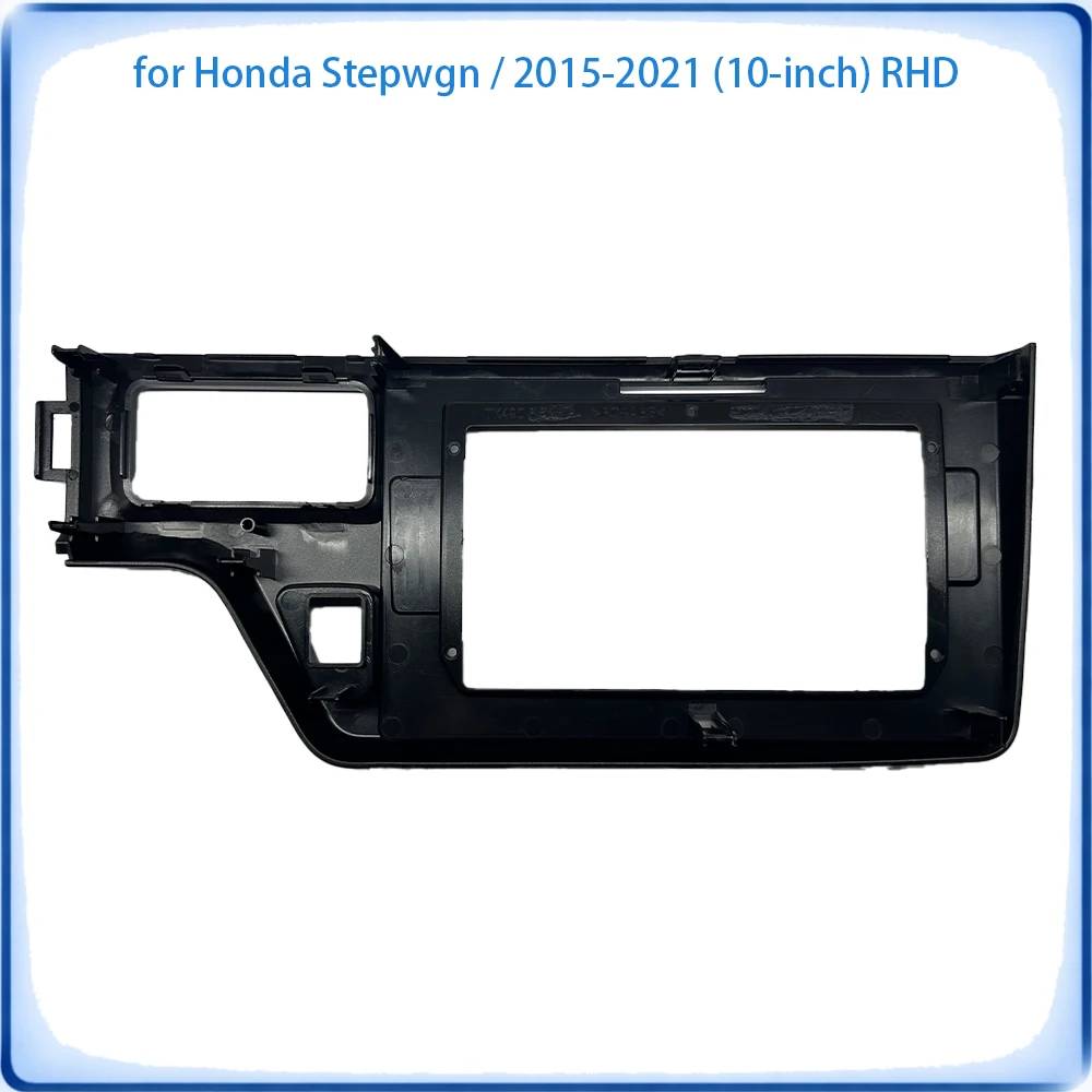 Car Radio Fascia Frame For Honda Stepwgn 2015-2021 10 inch RHD Wiring Harness Power Cable Car Accessories Plug & Play