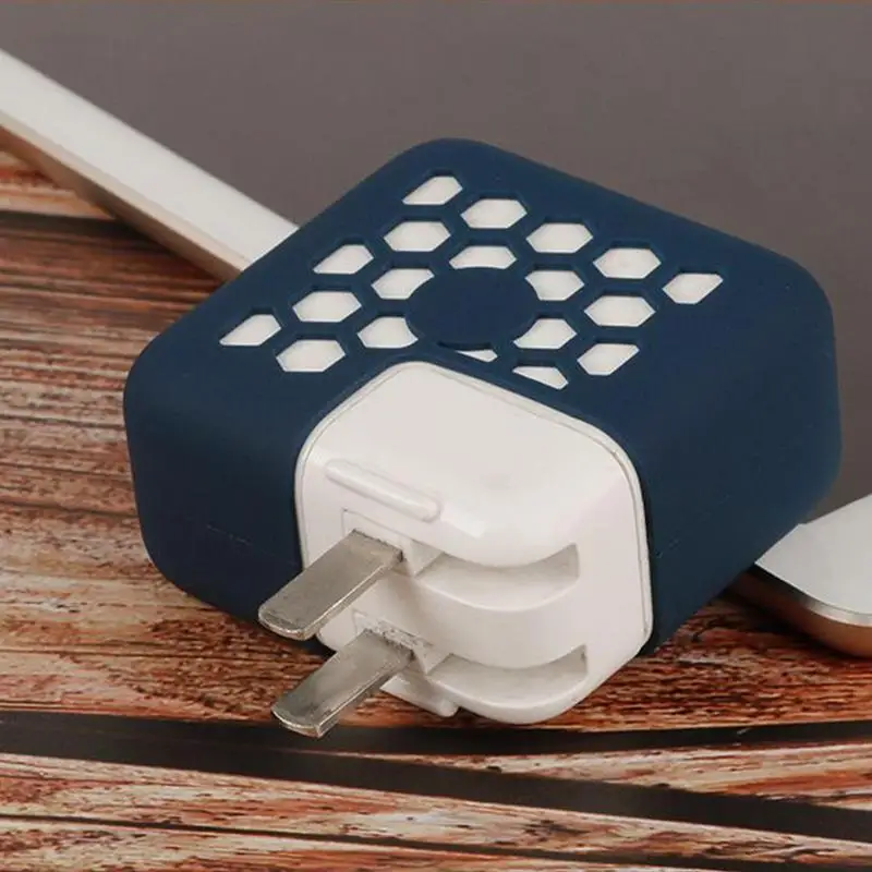 Charger Protector Case Protective Cover Power Adapter Soft Silicone Case Skin For MacBook Pro 67W Charger Power Adapter Case