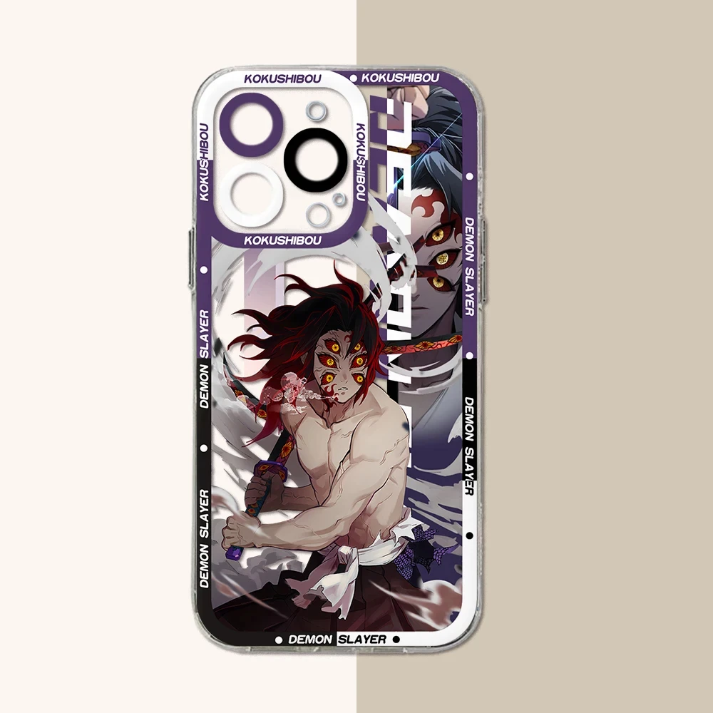 Capa Demon Slayer Muichiro Kyojuro para Samsung Galaxy A25 A55 A35 A54 A34 A15 A24 A14 A53 A33 A13 A05 A05S 5G A23 A32 A52 A52S