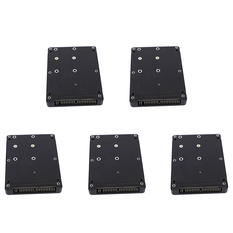 

5X 44PIN MSATA To 2.5 Inch IDE HDD SSD MSATA To PATA Adapter Converter Card With Case