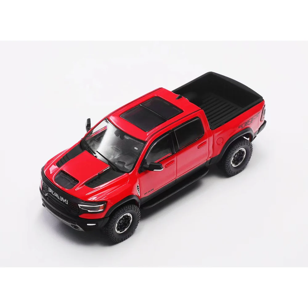 GCD 1/64 T-Rex Pickup Left-Hand Drive Diecast Alloy Car Model Truck Collectible Toy Gift for Boys Display - view 3