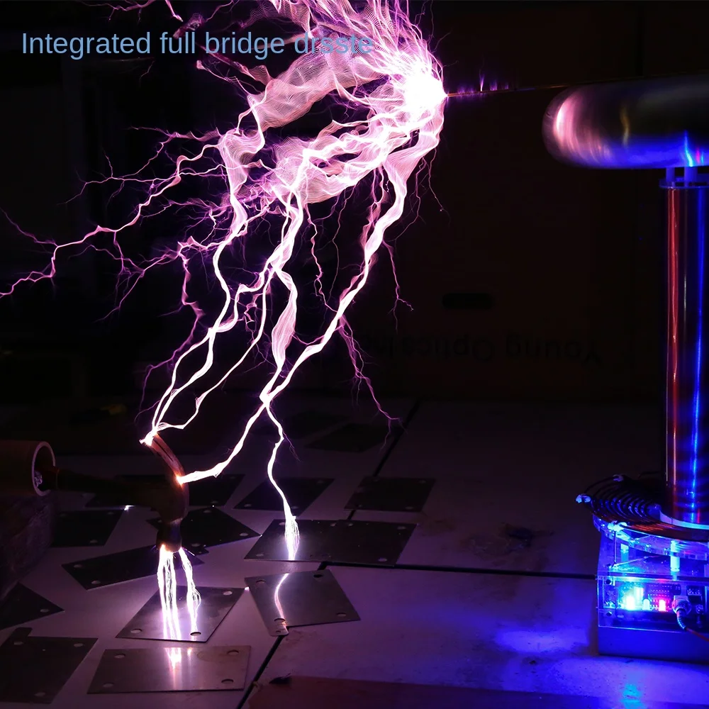 Arc Music  Coil High Power 2.2kW 220V Motor DRSSTC High Tech Toy Science Museum Artificial Lightning 20x20x54cm