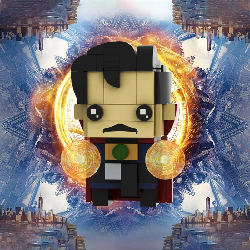 

143PCS Doctor Strangeds BricskHeadz Super Hero Movie Creative Building Blocks MOC Educational Toy Gift For Boys Girls Birthday