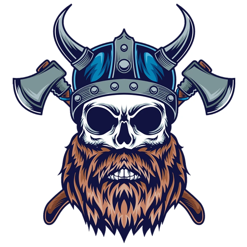 RuleMylife  Pirate Skull Car Motorcycle Vinyl Waterproof Stickers Decal Accessories Decoration