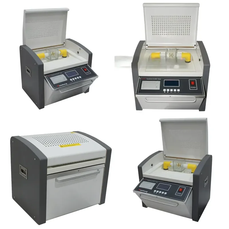 for Huazheng Transformer Oil Withstand Voltage Tester 80KV Dielectric Strength Breakdown Voltage Analyzer Quality Assurance 1