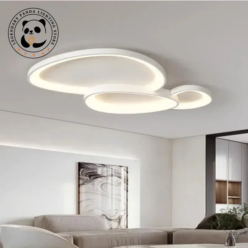 Modern Designer Ceiling Lights Minimalism Round LED Chandelier Parlor Bedroom Restaurant Hotel Study Indoor Decor Light Fixtures