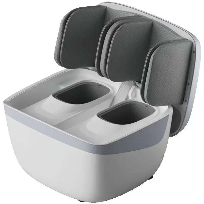 Shiatsu Foot Massage Machine Air Pressure Heat Vibrating Kneading Healthcare Electric Foot Massager