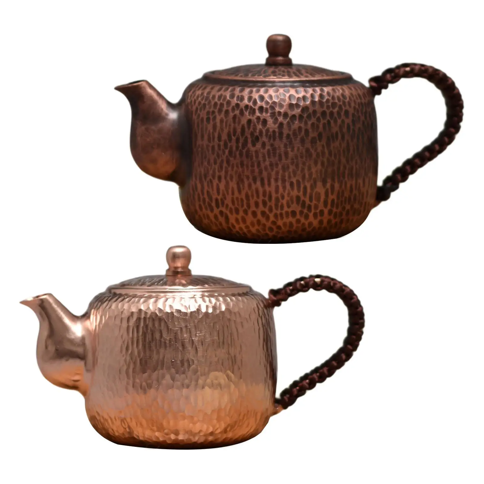 

Copper Tea Kettle Thickened Sturdy Handmade Chinese Tea Ceremony Multiuse Teapot for Hotel Tea Room Kitchen Restaurant Home Use