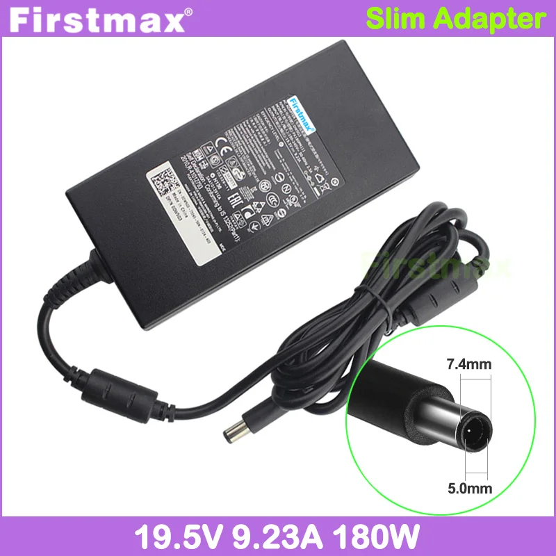 Laptop adapter 19.5V 9.23A 180W for Dell notebook charger Precision M4600 M4700 M4800 M6600 power supply DA180PM111 ADP-180MB D