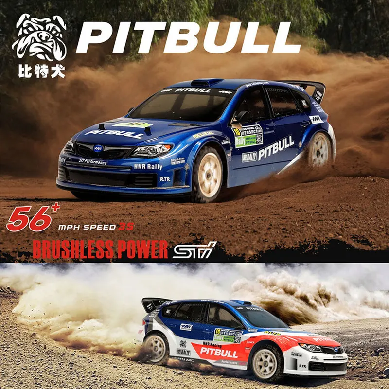 Hnr Hongnuo H9804-Sr Bitdog Pitbull 1/10 sans brosse Simulation à grande vitesse électrique quatre roues motrices véhicule tout-terrain modèle de voiture RC