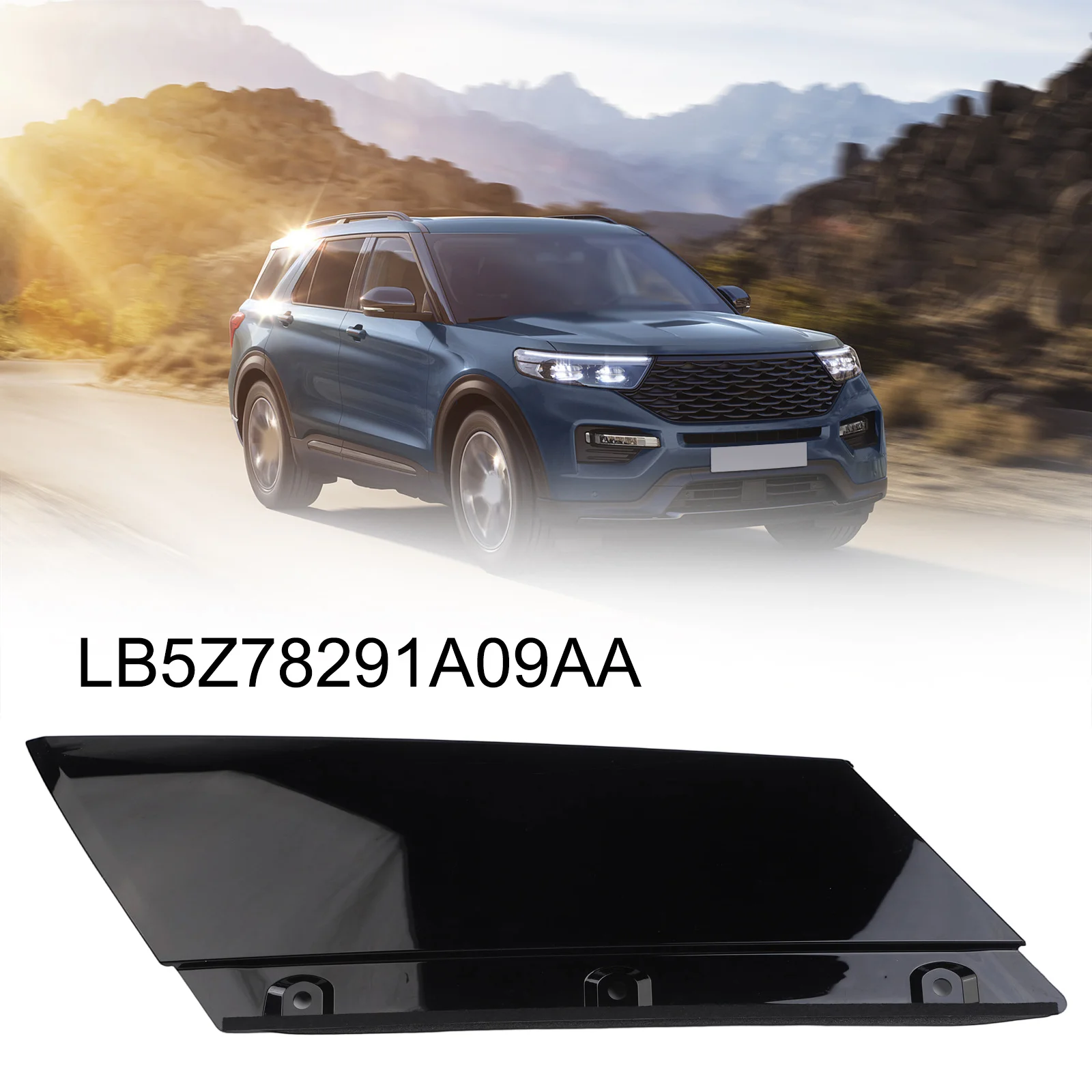Car Interior Upgrade As Shown In The Picture D Pillar Cover Pillar Trim Easy Installation Process OEM Number LB5Z78291A09AA