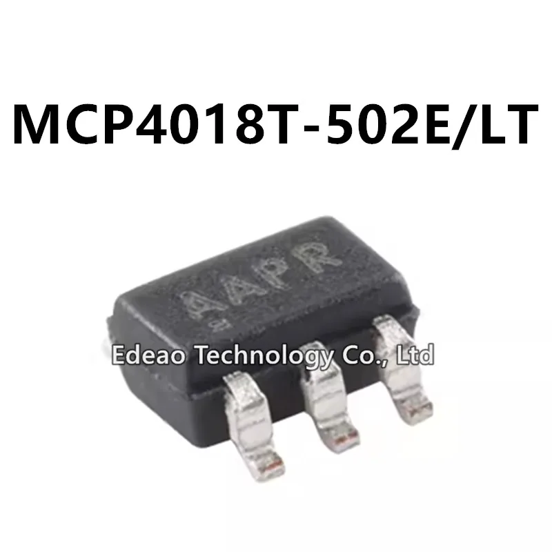 

10 ~ 100 шт./лот, новый MCP4018T-502E/LT SC70-6 MCP4018T-502E MCP4018T MCP4018 SMD SOT-363 Маркировка: AA** AAPR AAW8 AAMT