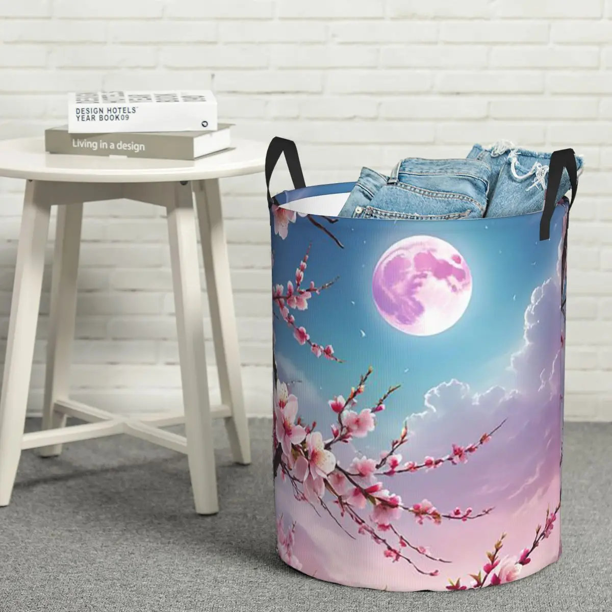 

Коллектор для белья Sakura Cherry Blossom, корзина для белья с японскими цветами, домашний органайзер, детская корзина для стирки, домашний органайзер