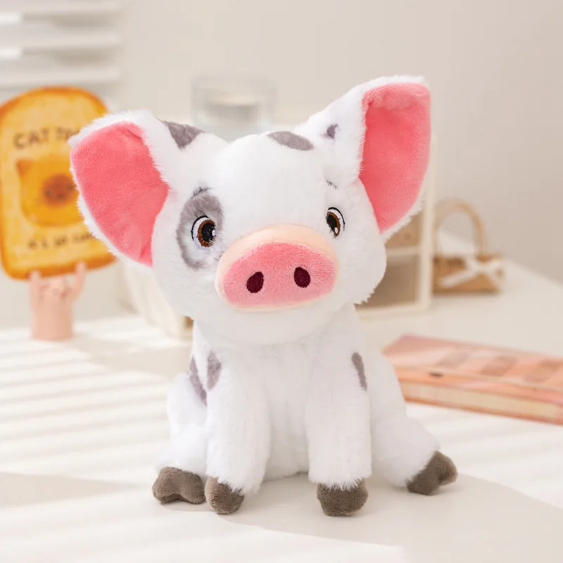 Disney Movie TV Moana 2 Pet Pig diy accessories，Home decoration，Plush Birthday Gift， plush dolls, throw pillows
