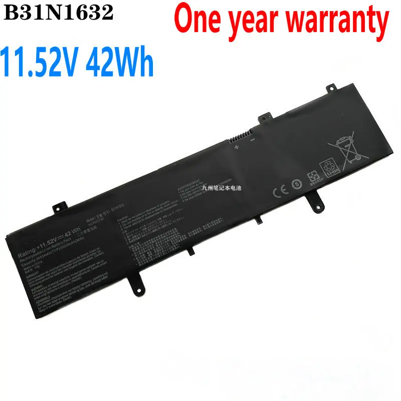 

New B31N1632 Laptop Battery for ASUS Vivobook 14 X405 X405U X405UA X405UR X405UQ S4100U S4000U S4100UQ A405U