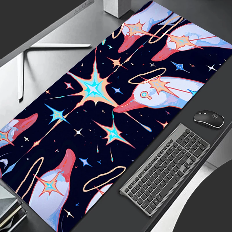 Mousepad Pattern Game Pad Rubber Cartoon Anime Mouse Pad Accessories Desk Mat Non Slip Table Mat Duck Gamer Cabinet Keyboard Pad