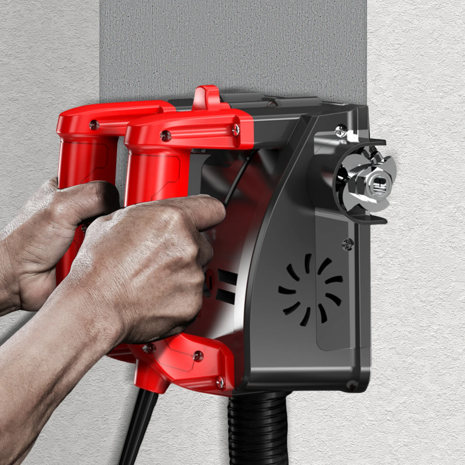 Elektrischer Wandhobel, Zementmesser, 1200 W, 220 V/50 Hz, Elektrowerkzeuge, elektrischer Hobel, hocheffizient, tiefe einstellbar – Detail 5