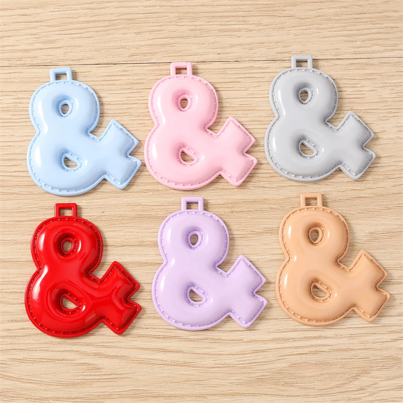 5 Stück niedliche, bunte Metallanhänger mit den Zahlen 0-9 zum Basteln von Schmuck, Halsketten, Ohrringen, Schlüsselanhängern und für DIY-Bastelarbeiten. – Detail 22