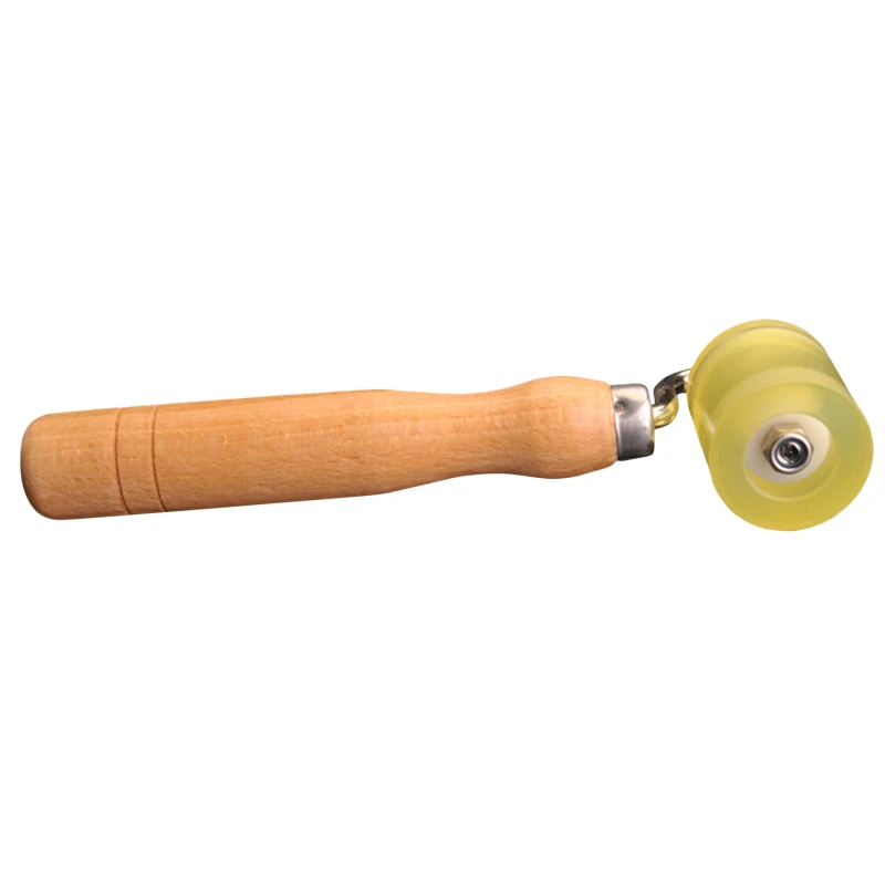 Wood handle Hand Roller Welding Roller High Temperature Resistant Seam Hand Pressure Roller Roofing PVC Welding Tools