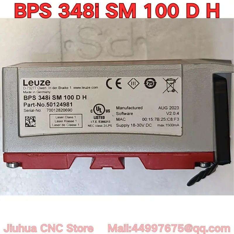 اختبار وظيفة الماسح الضوئي للمسافة الكهروضوئية BPS 348i SM 100 DH مستعمل عادي