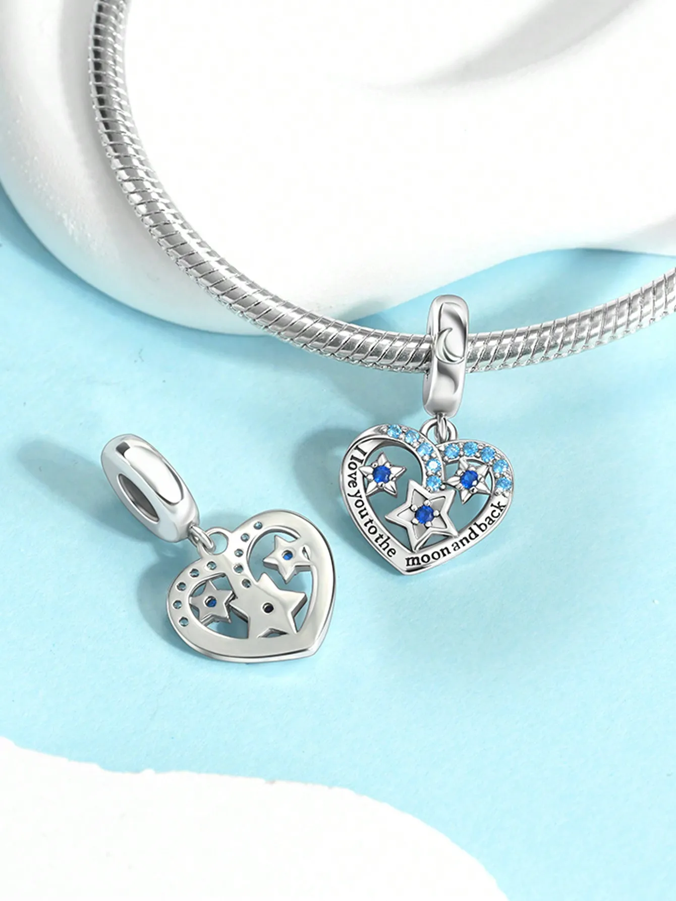 2025 رائجة البيع دلايات الخرزة 925 فضة عيد الحب الحب لغز مفتاح صالح الإسورة سوار قلادة مجوهرات ذاتية الصنع