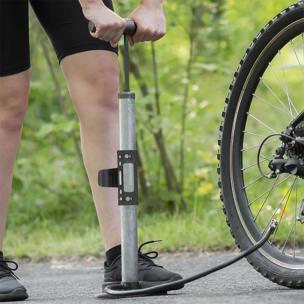 

Bike Bicycle Pump Holder Portable Fixed Bracket with Strong Clamp for Mini Pumps Frame Mount Compatible with Mountain Road Bike