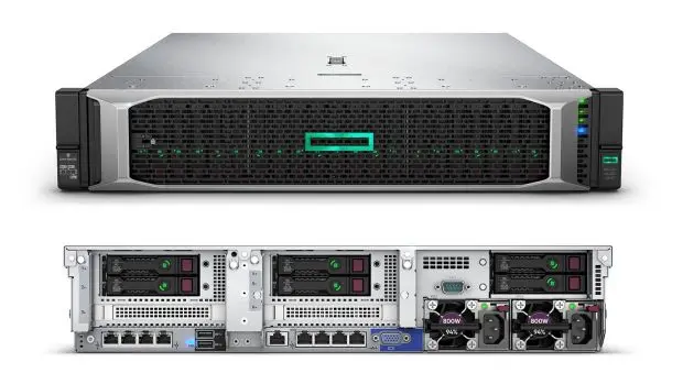 เซิร์ฟเวอร์ GPU NAS Supermini HPE DL580 Gen10 Xeon Gold 5120 CPU แร็ค4U