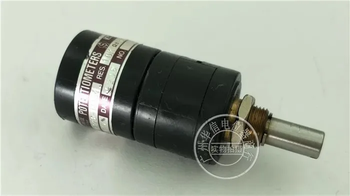 MW22B-10MM 10K double multi-turn potentiometer, axis diameter 6.4 mm