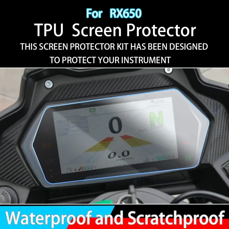 

Для CYCLONE RX650 2021 2022 2023, аксессуары для мотоциклов, защитная пленка от царапин, защитная пленка для приборной панели