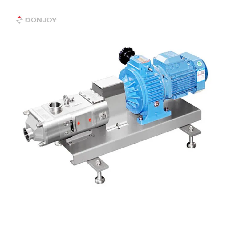 sanitary twin screw pump double screw pump screw pump for liquid with large particles