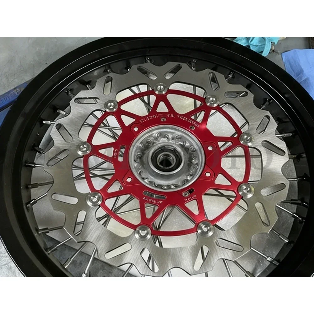 Motorcycle 320mm Front Floating Brake Disc Rotor for Honda CR125 CR250 CRF250R CRF250X CRF250RX CRF450R CRF450RX 2017-2022