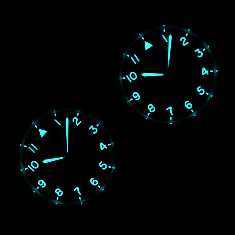 Baltany 2024 New 39Mm Military Retro Men\'s Quartz Watch Top Sapphire Date Leather Waterproof 10Bar Luminous Bwg-9 Reloj Hombre