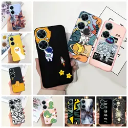 Cute Astronaut Phone Case For Huawei Nova 11 Pro 11i Cover 2023 Soft Silicone Shockproof Bumper For Huawei Nova11i Nova11 Fundas