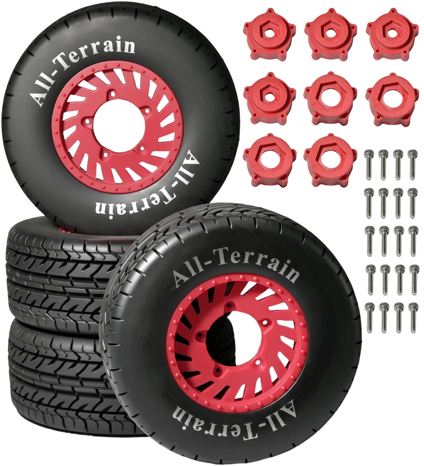 RC Korte Baan Vrachtwagen Wielen 12 17mm Hex voor 1/8 1/10 Schaal RC Auto Vrachtwagen Monster ARRMA Trxs Slash HPI VKAR Redcat HSP LRP