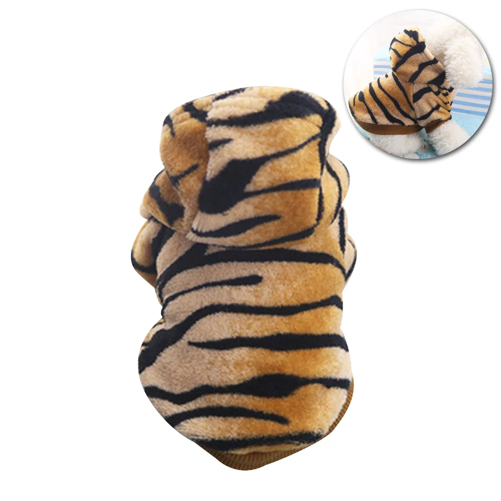 

Dog Cloth Tiger Costume Pet Puppy Clothes Size Adorable Design Durable Long-Lasting Perfect for Walking Jogging Special