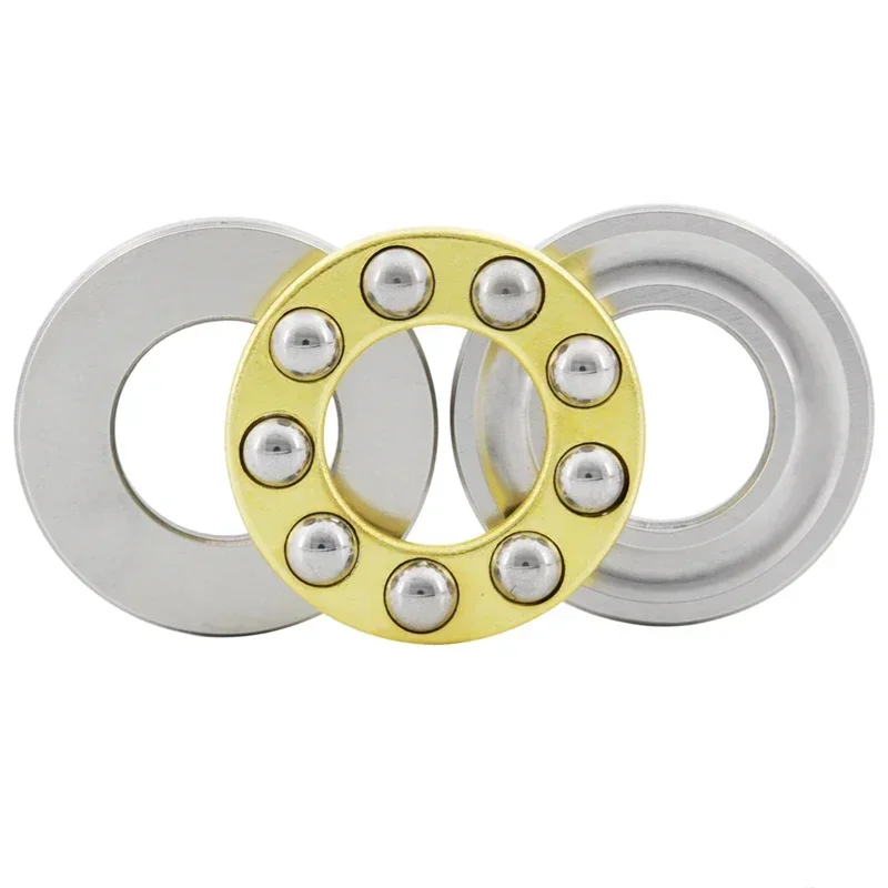 5Pc Axial Ball Thrust Bearing  F2.5-6 F3-8 F4-9 F4-10 F5-10 F5-12 F6-12 F6-14 F7-13 F8-16 9-17 F10-18  Miniature Flat Bearings