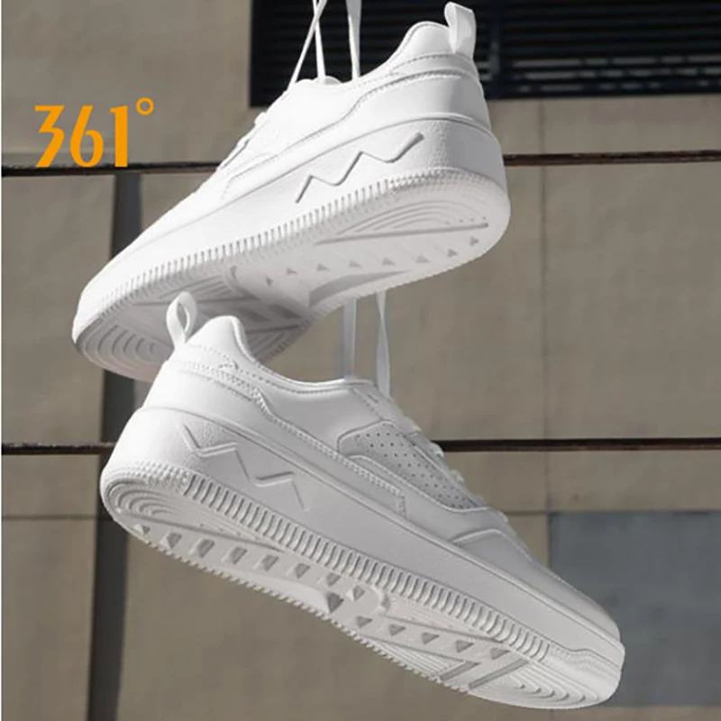 361 Degrees Women Board Shoes Couple Trend All-Match Thick-Soled Wear-Resistant Shock-Absorbing Casual Female Sneakers 682116623