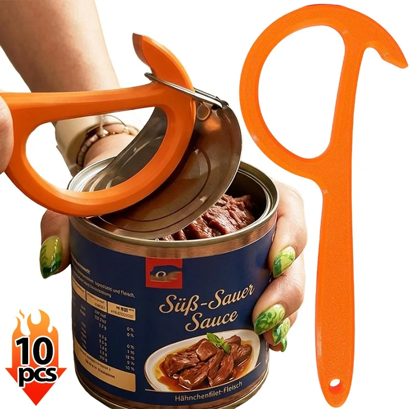 Portable Can Opener for Jar Bottle Lid PLA Material Easy Grip Kitchen Tool Gadget for Seniors Women Home Restaurant Cooking Tool