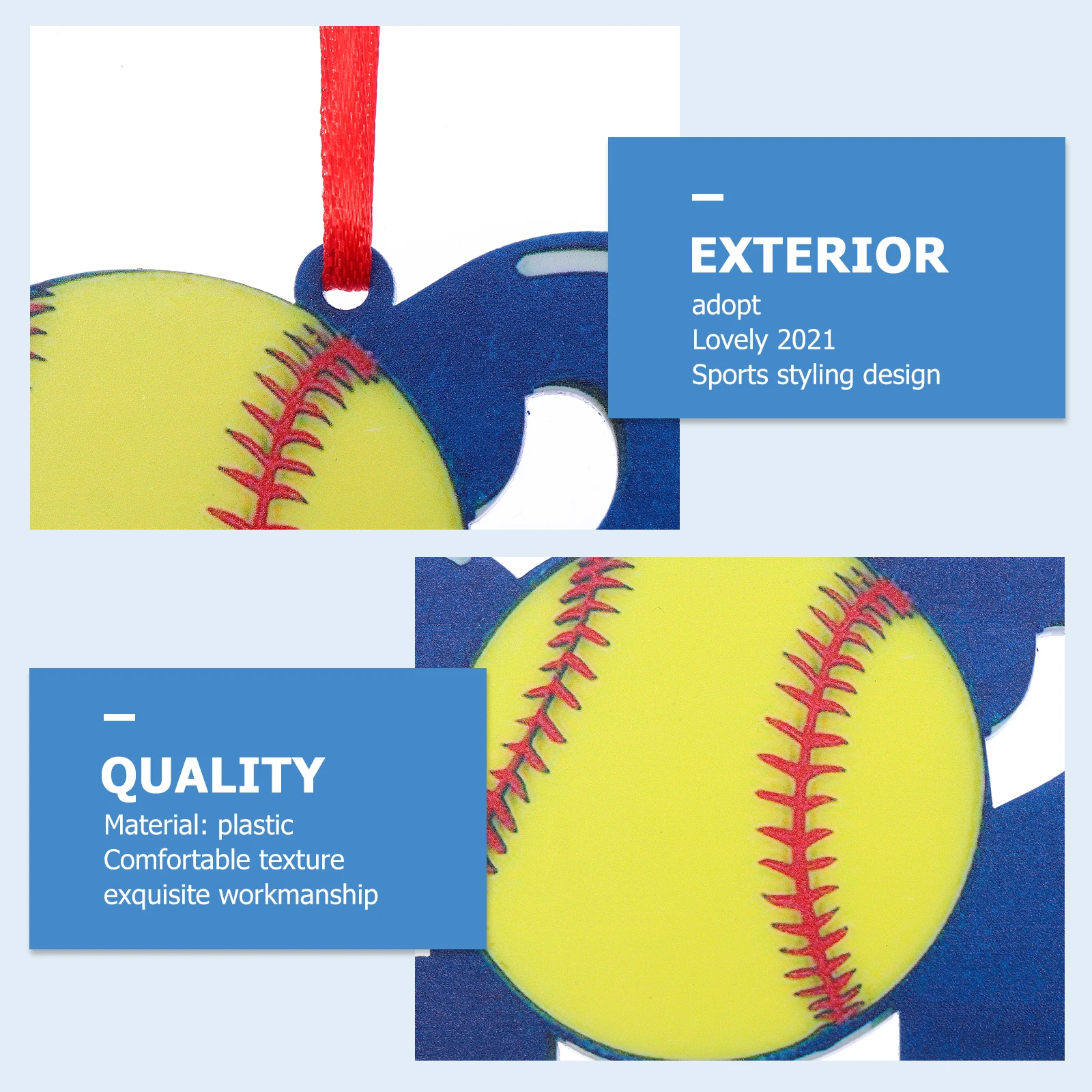 

Sports Decorations Door Pendant Hanging Adornment Decorative Plastic Graduation Season The Banner Party
