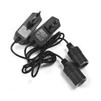 12V 1A Car Cigarette Lighter Power Adapter Source 12V Charger Car Power Supply AC DC Inverter 12V 220V Converter EU US Plug