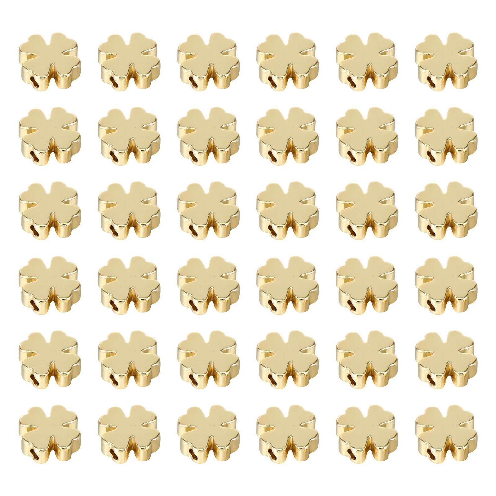 

60Pcs Cute Colorful Alloy Spacer Beads for DIY Necklace Bracelet Craft Decoration Jewelry Making Stringing Learning Fun