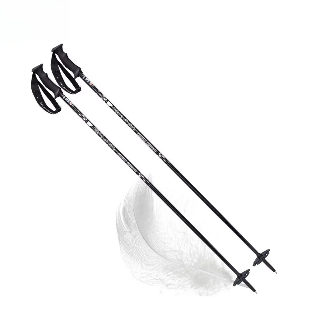 

YumuQ outdoor off-road alpine aluminum alloy/(3K) carbon fiber composite ski pole
