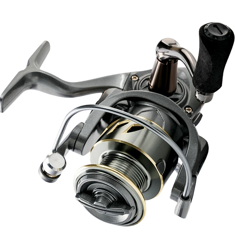 Spinning Fishing Reel Metal Spool 5.2:1 Surfcasting Fishing Reel Spin Saltwater Jigging Reels 2000-7000 Peche Bass Pike Zander