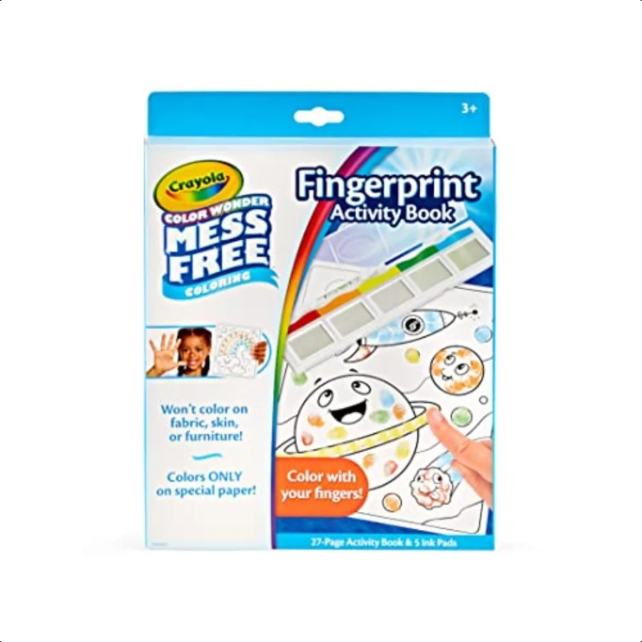 

Color Wonder M Free Fingerprint Ink Painting Activity Set Finger Painting Alternative Toddler Coloring Travel Activity Gift for