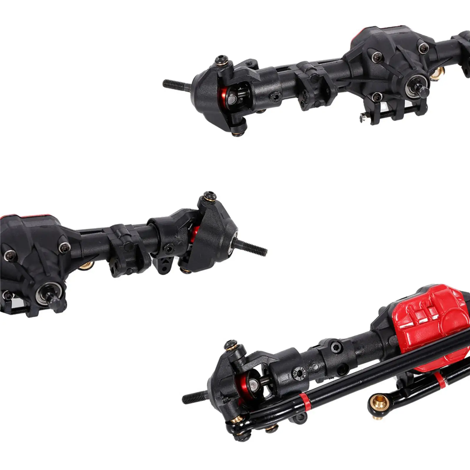 

Metal Front And Rear Axle for Axial SCX10 90046 RC Crawler Parts Accessories