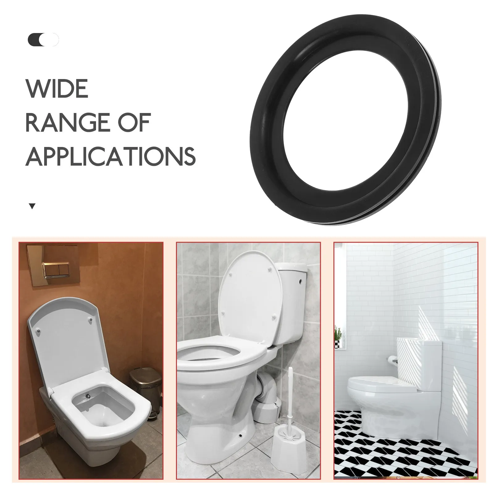 Rv Toilet Flush Ball Seal Gasket Replacement Rubber Seal Parts Compatible with 300 310 320 Series Leak Prevention