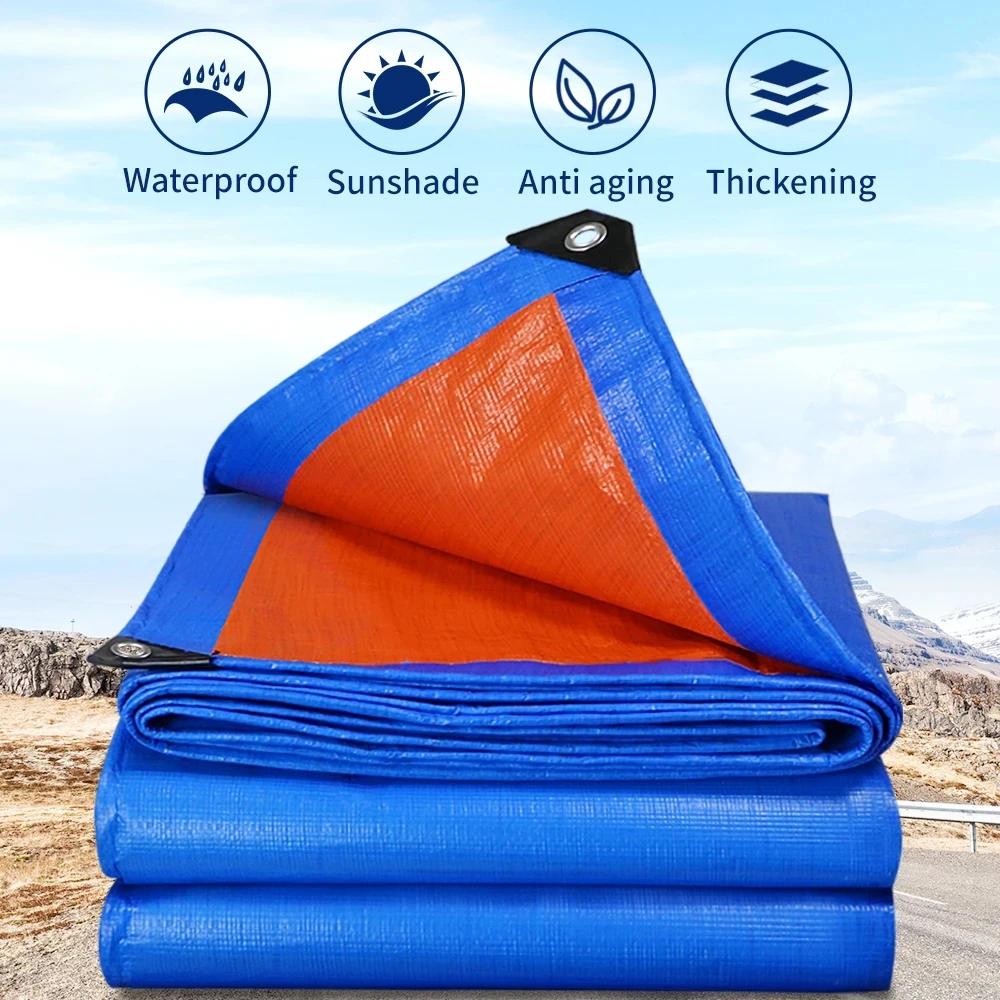 encerado retangular sun shade outdoor blue tarp facility backyard block anti uv rain cover camping 2m m 3m m 3m 3m 3m m 01