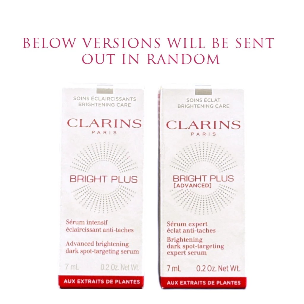 클라란스 브라이트 플러스 어드밴스드 브라이트닝 다크 스팟 타겟팅 세럼 7ml, 오리지널 클라란스 스킨 케어 여행용 샘플